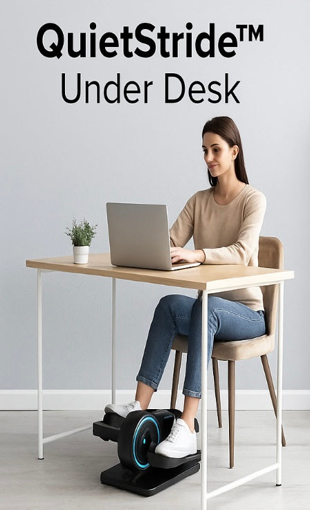 QuietStride™ Under Desk Elliptical